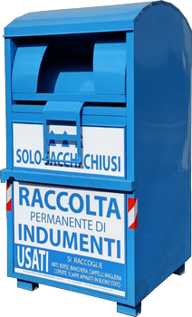 Raccolta  indumenti usati